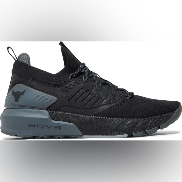 Under Armour Other - UNDER ARMOUR Project Rock 3 Black Grey Sneakers Size 14